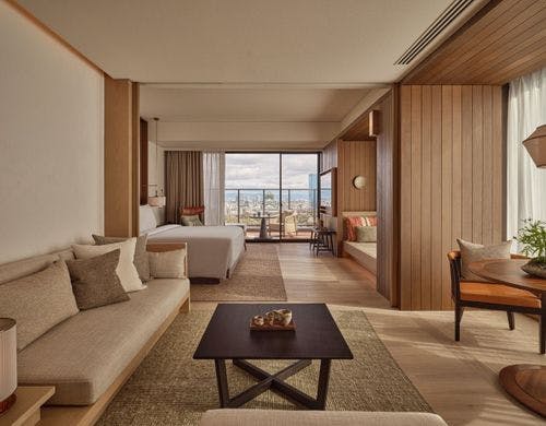 ジュニアスイート、リビングルーム