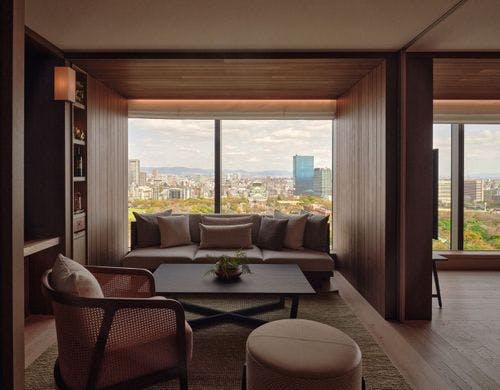 デラックスイート、リビングルーム