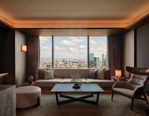 アーバンスイート、リビングルーム