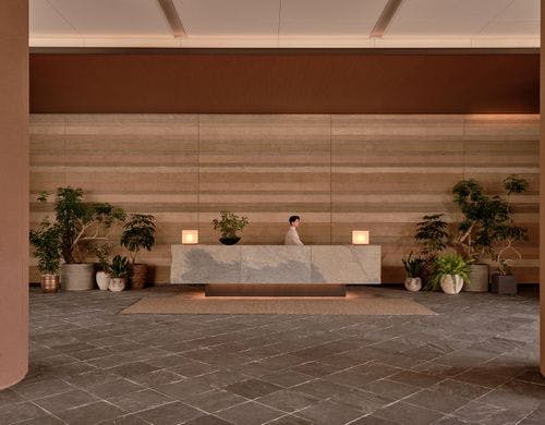 ホテルエントランス