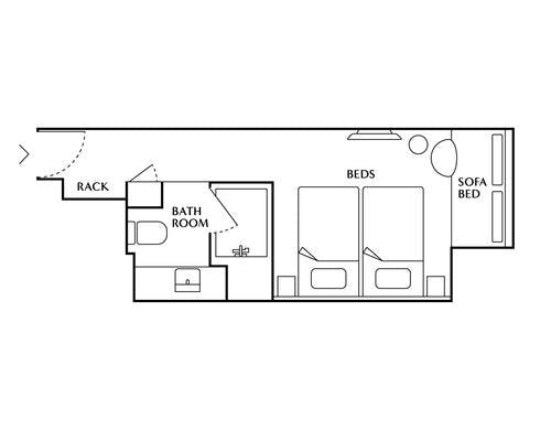 コーナーデラックスツイン＿客室概要