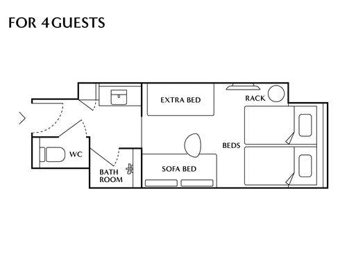 プレミアムテトラシティサイド＿4名利用時