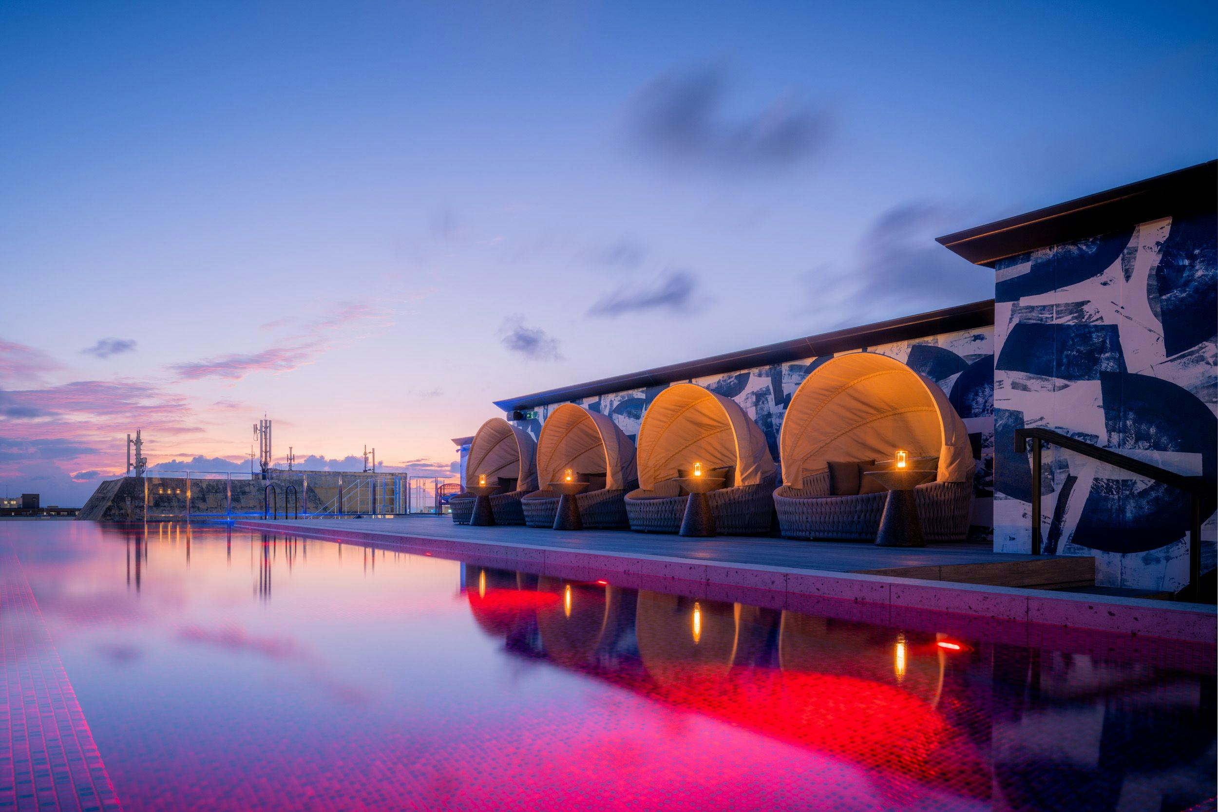 インフィニティプール＿イルミネーション