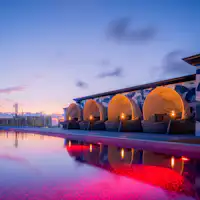 インフィニティプール_イルミネーション