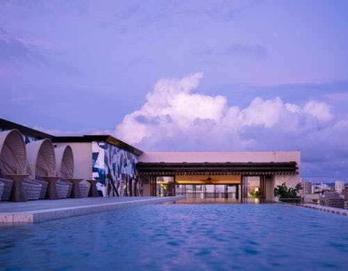 インフィニティプール＿夜景