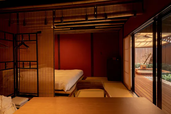 Bilik dengan Onsen Terbuka "Kaze"