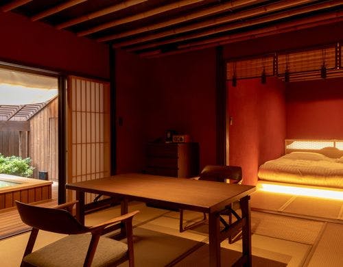 露天風呂付き客室「雲」