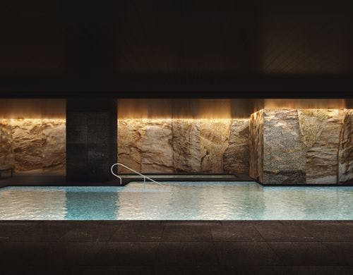 宿泊者専用プール