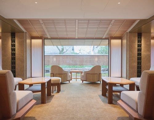 宿泊ゲスト専用ラウンジ