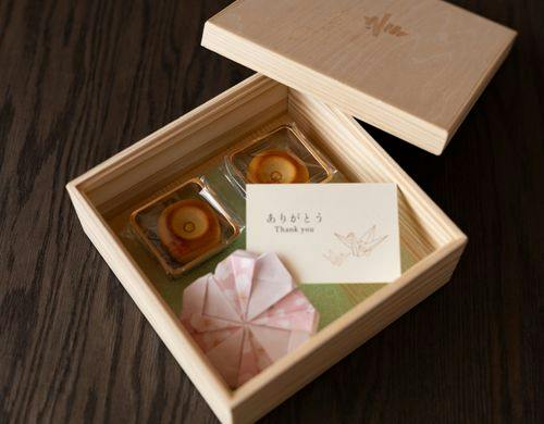 ウェルカム茶菓子