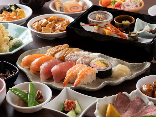 【基本プラン】歴史ある名湯を湯処で満喫~お食事は季節のバイキングに舌鼓~