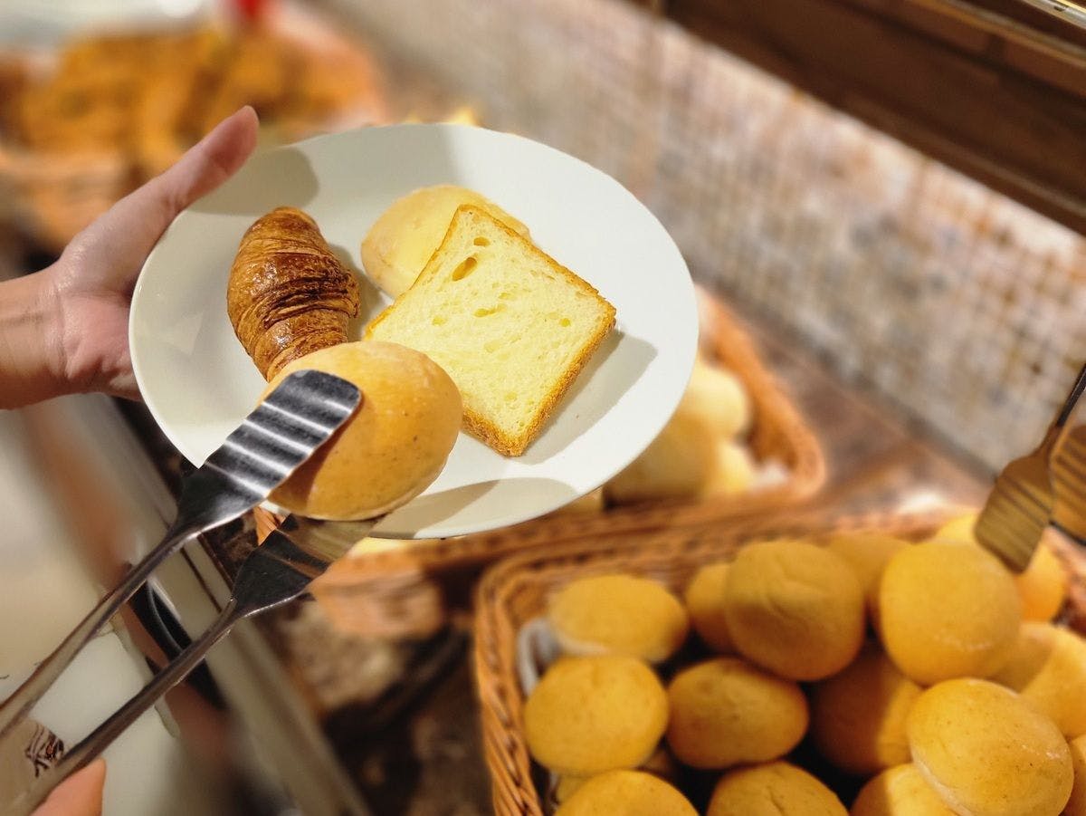 朝食ビュッフェ