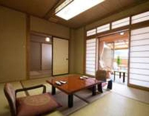 【8畳】露天風呂付客室の露天風呂