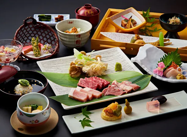 長野県産肉食べ比べ会席