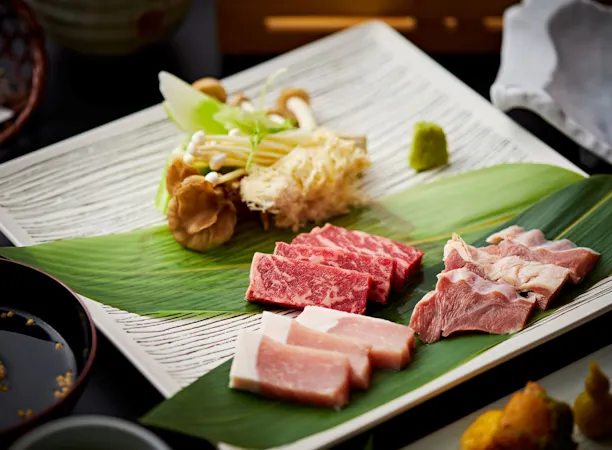 長野県産肉食べ比べ会席