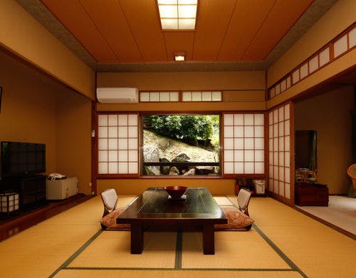 １０畳源泉檜風呂一例