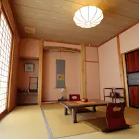 宿泊室の一例:朝陽の間