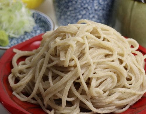 料理の一例：手打ちそば