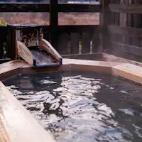 【男性露天風呂】