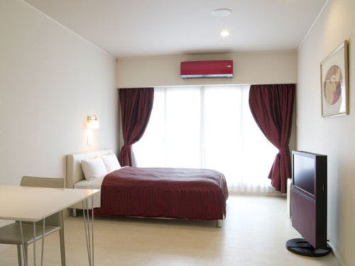 10平米のテラス付、禁煙ダブル、愛犬同伴可