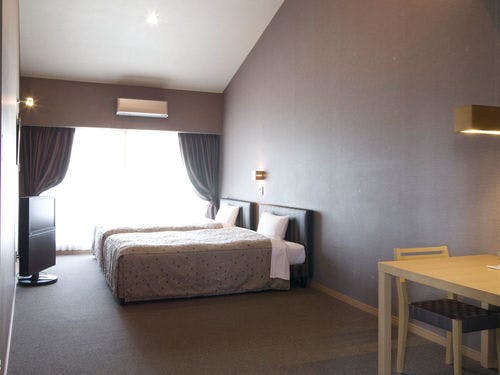 10平米のテラス付DXツイン、愛犬同伴可