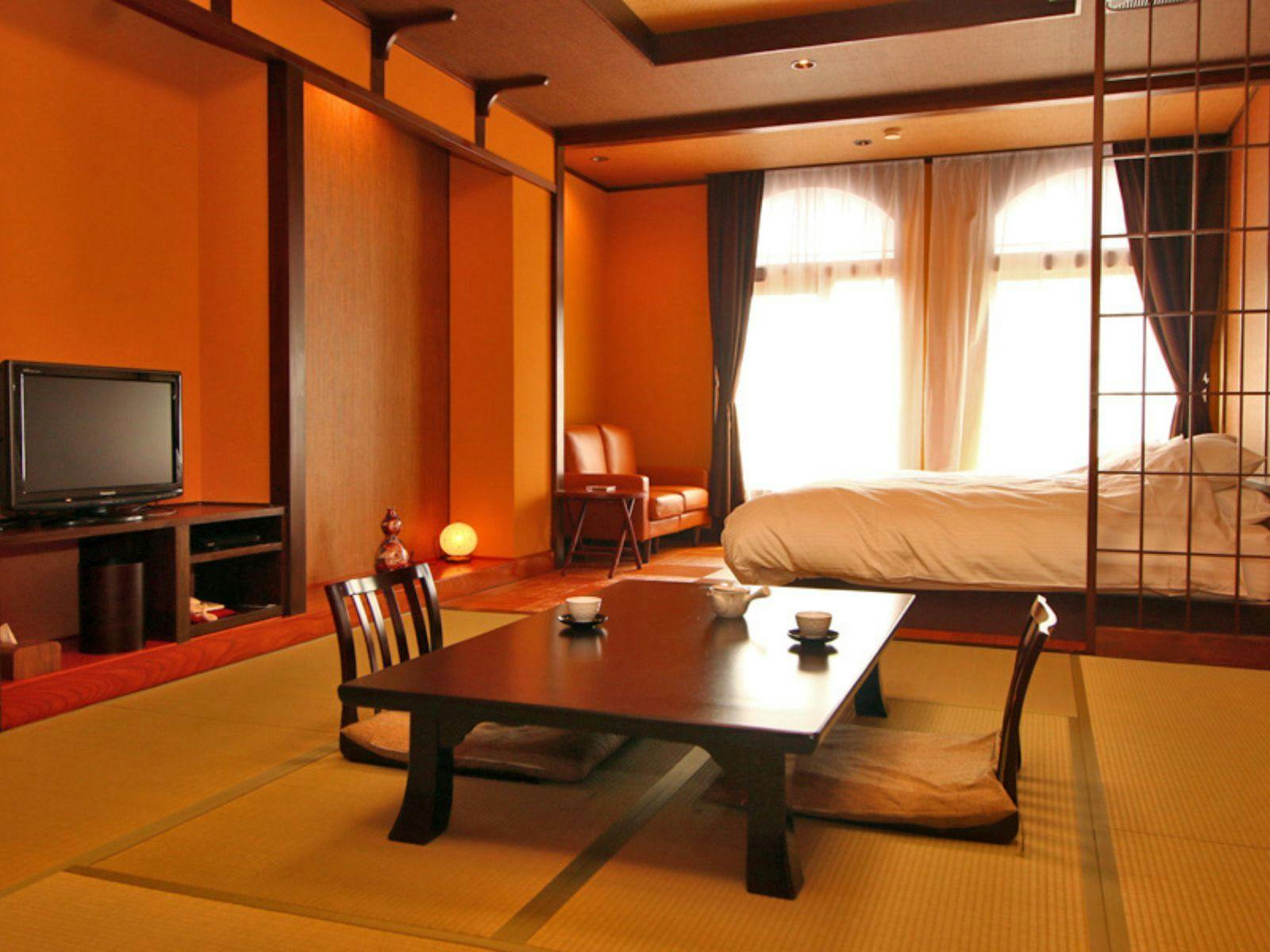 部屋：山吹 あじさい