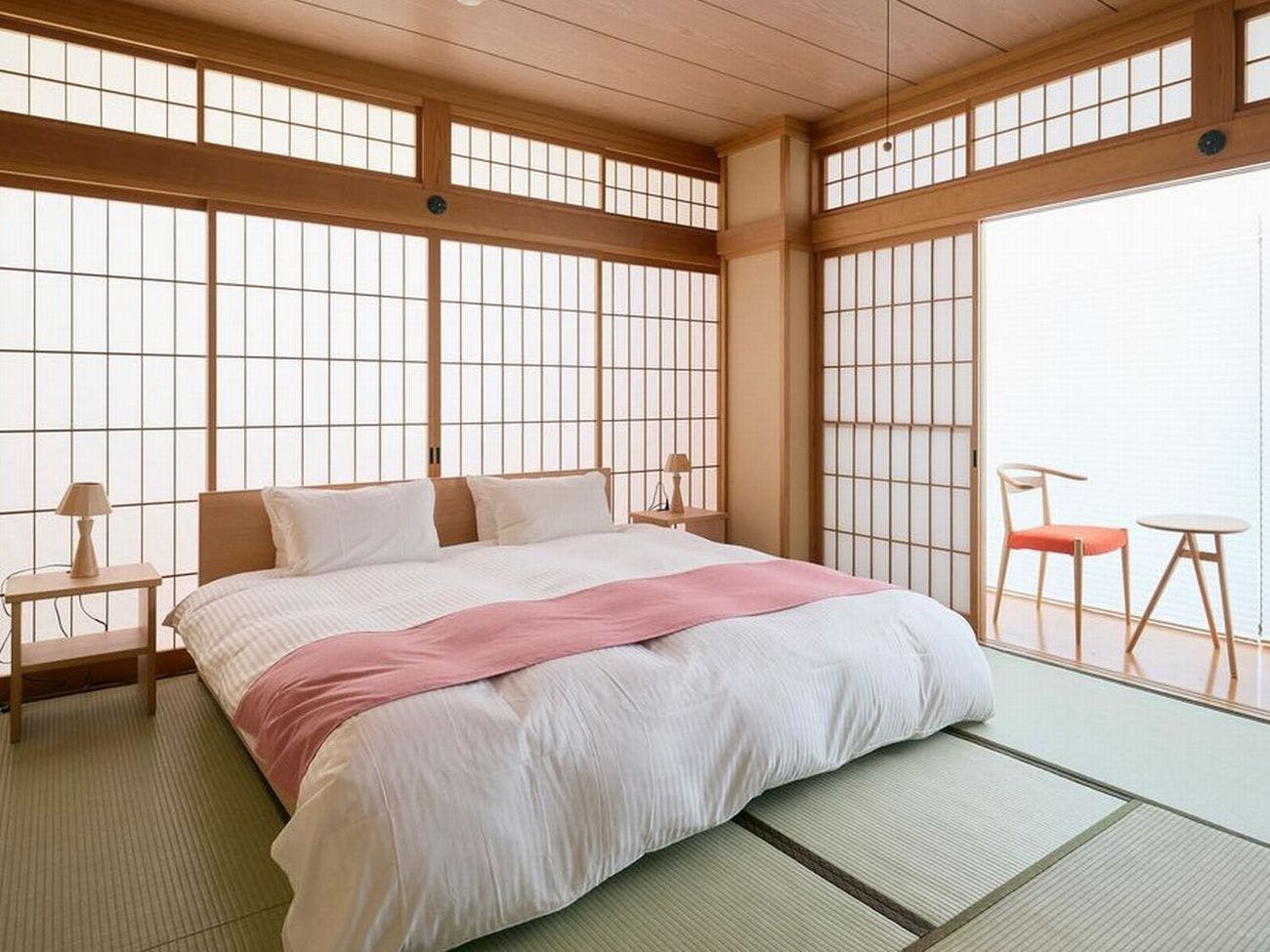 【リニューアル和室】10畳／キングベッド