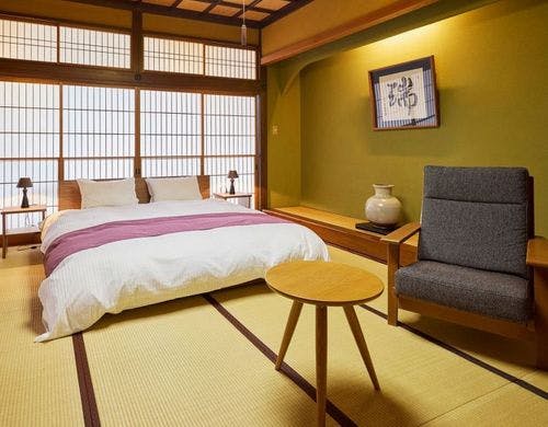 【リニューアル和室】12畳／キングベッド