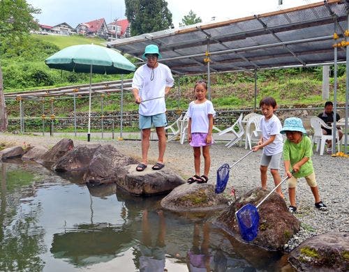 上国渓流園（夏季イベント）