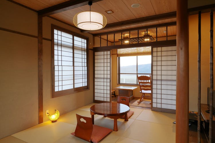 【禁煙】特別展望室＜和室または和洋室＞/四万十川と市街地一望のサムネイル画像