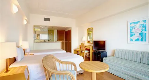 たっぷりスペースの洋室