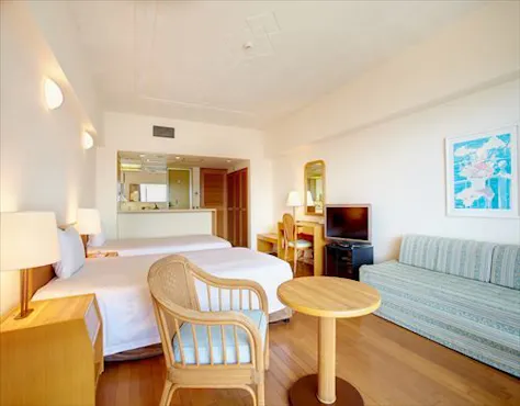 넓은 서양식 객실