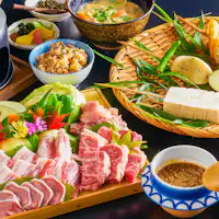 御夕食_特選やまぼうし炭火焼