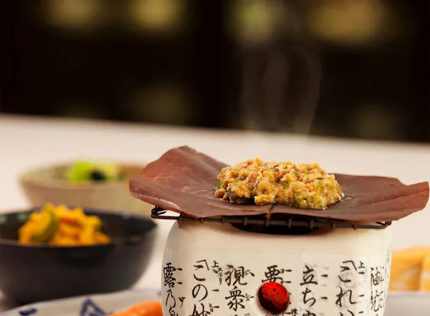 中尾平の朴葉味噌