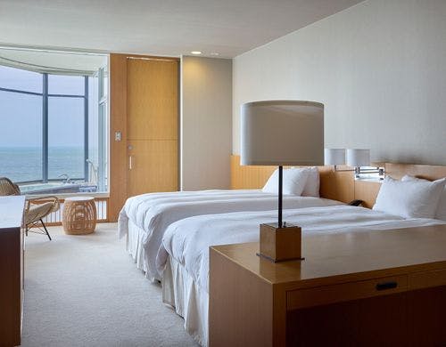 ビーチフロントバス ツインルーム