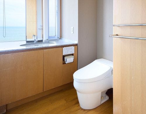 ビーチフロントバスタイプの浴室