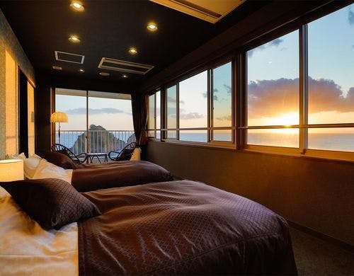 絶景の角部屋特別室