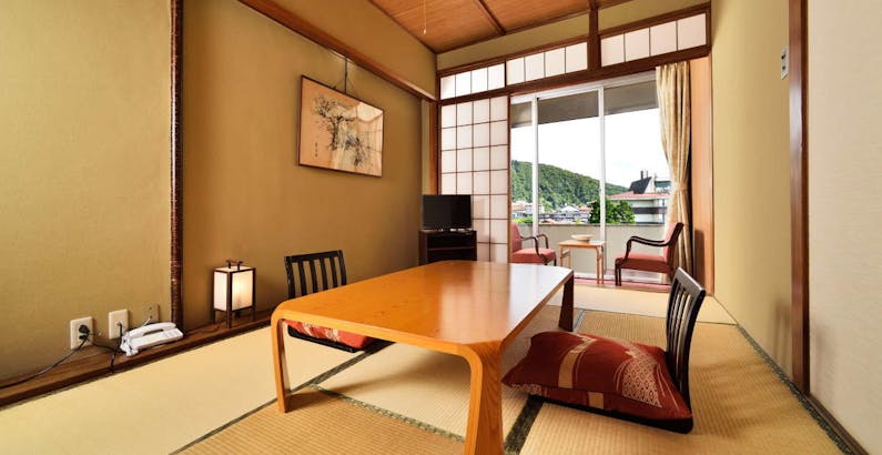 全室禁煙 和室8畳 バス 洗浄機能付きトイレ チェックイン22時までok ご夕食なしで気軽に温泉旅行にオススメ 1泊朝食付プラン プラン 雲仙温泉で唯一320年白濁の湯を守り続ける宿 雲仙湯元ホテル 一休 Comキラリト