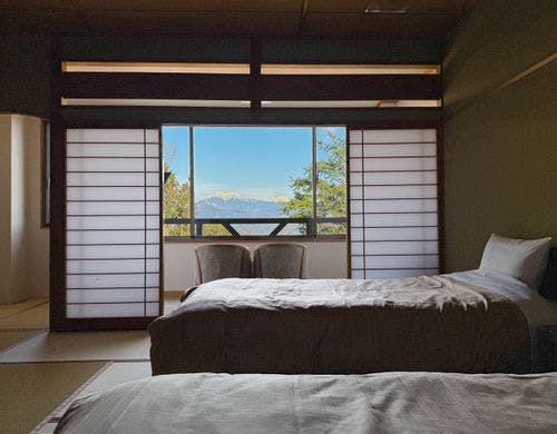 【仙の館■和室12.5畳ツインベッド】