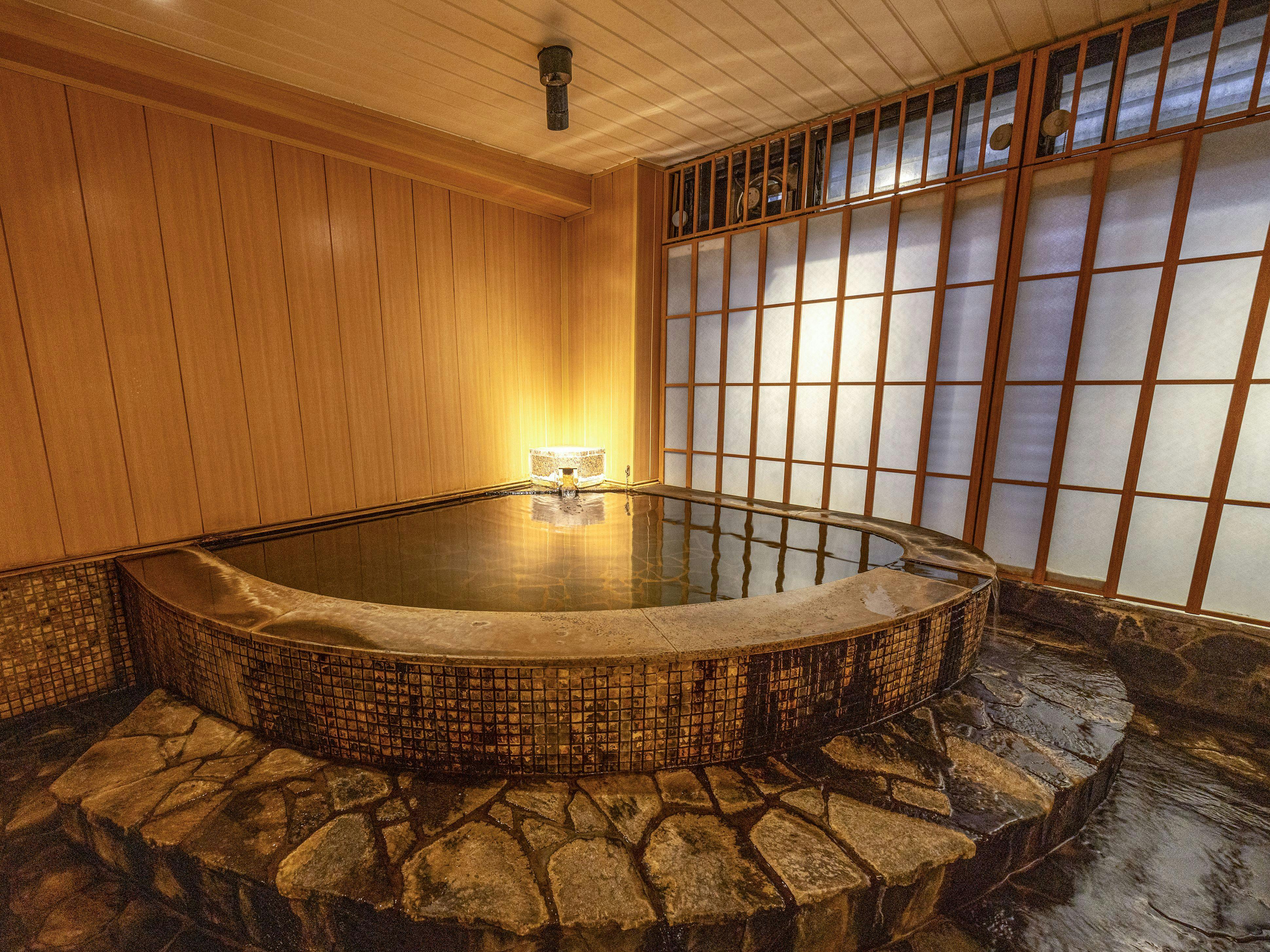 無料貸切内風呂「さざなみの湯」