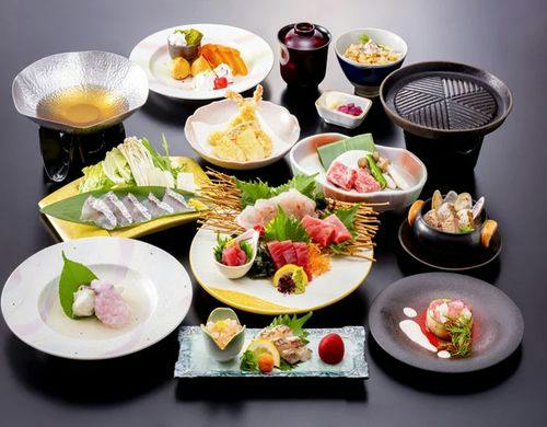 まぐろと桜鯛の旬彩料理