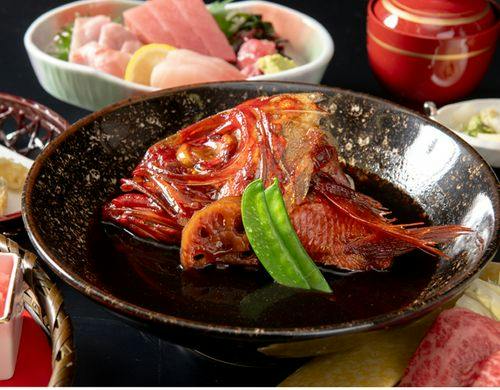 金目鯛のあら煮