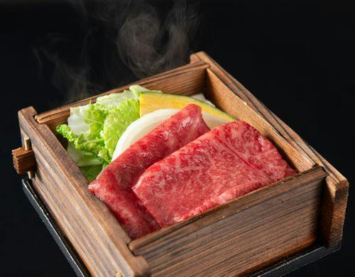 熊野牛のかご蒸し