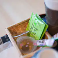 客室内のお茶セット