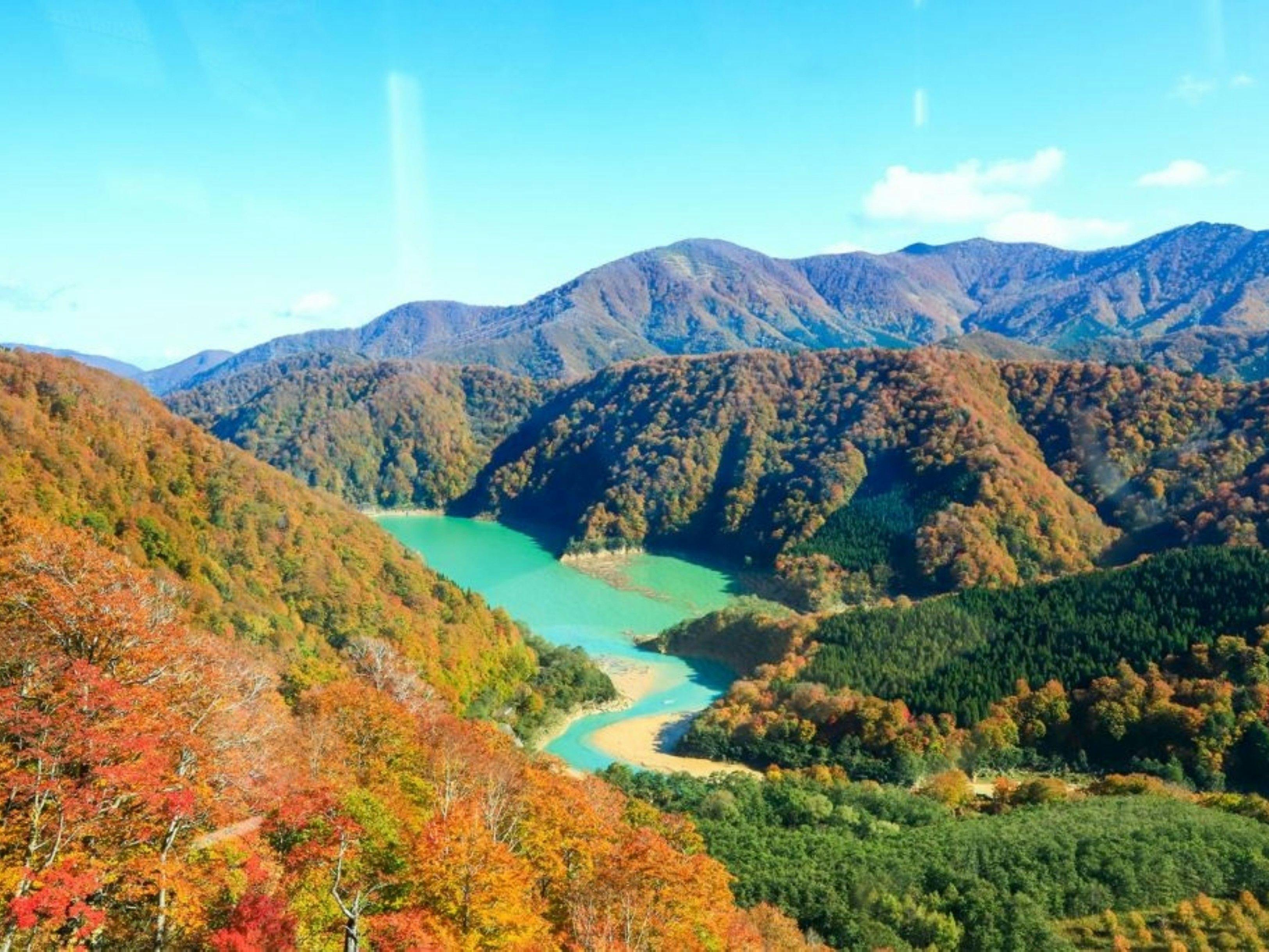 จากกระเช้าลอยฟ้า Dragondola ที่ลานสกี Naeba