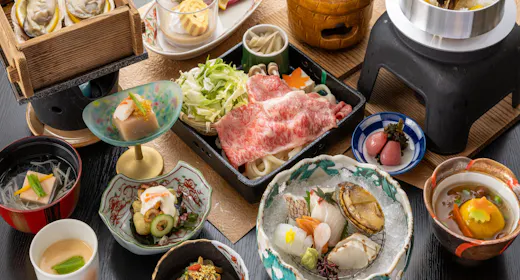 【20:00夕食指定でお得】遅めのご夕食で500円OFF!夕食ランクアップ<特選創作和会席>プラン!