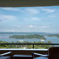Bilik menghadap laut: Nikmati pemandangan Matsushima secara eksklusif.