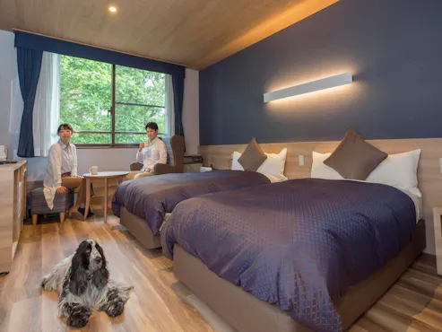 標準雙床房(雙人床)