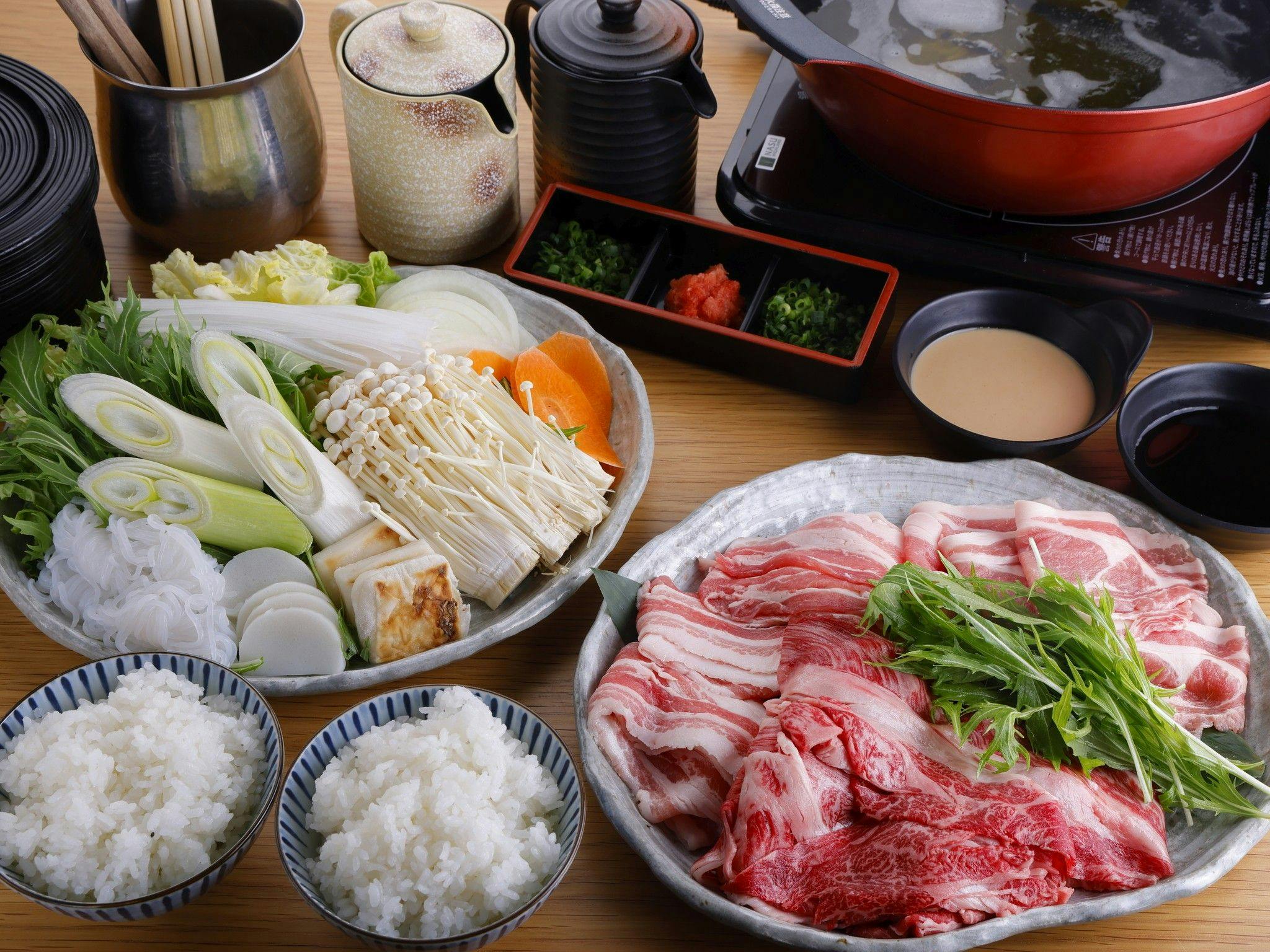 ห้องพักพร้อมอาหาร "ชาบูชาบู"