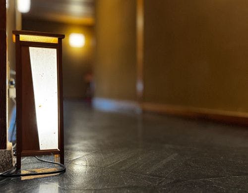 客室8部屋のみの館内は落ち着いた雰囲気